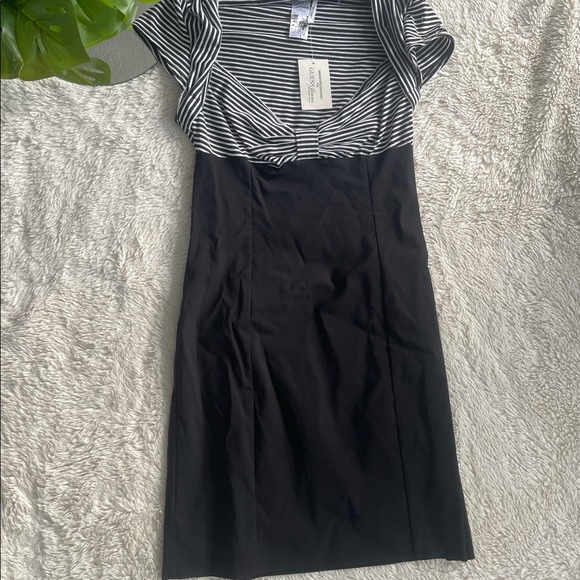 NWT Guess Fitted Mini Stiped Dress - Picture 2 of 8